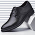 Men's Formal Leather Shoes Pointed Toe Loafers for Office Business Casual Wear